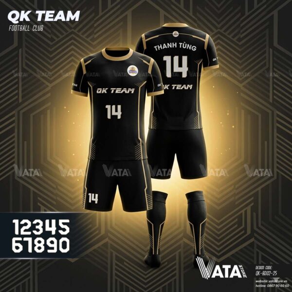Mẫu đồ bóng đá nam QK TEAM (QK-BĐ02-25)